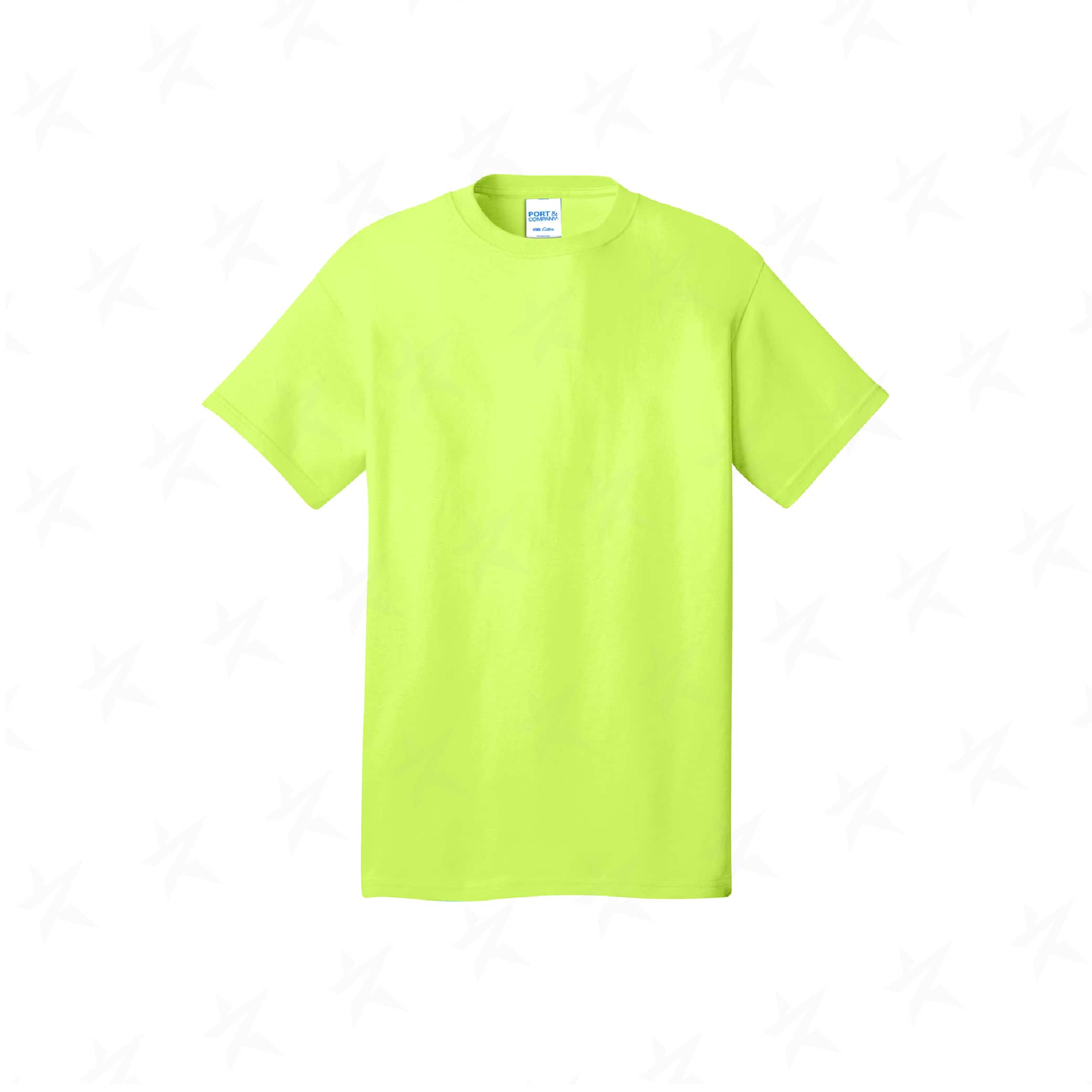 port-and-company-core-cotton-tee-for-promo-pc54-neon-yellow