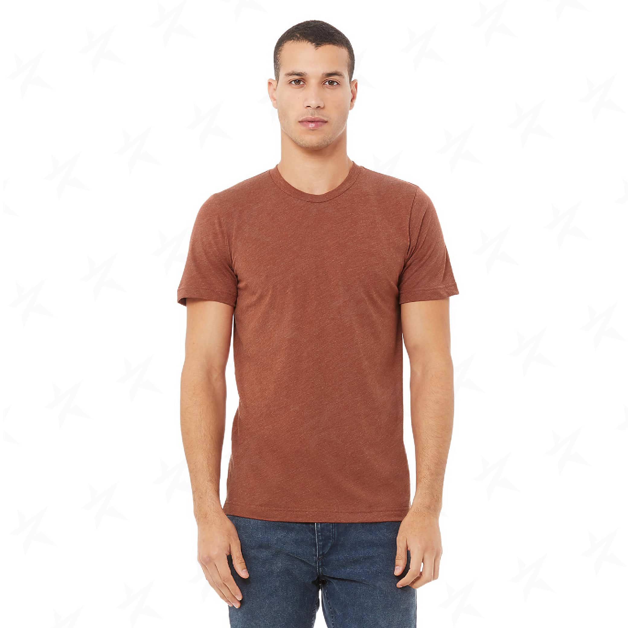 customized-bella-canvas-unisex-triblend-tee-3413c-clay