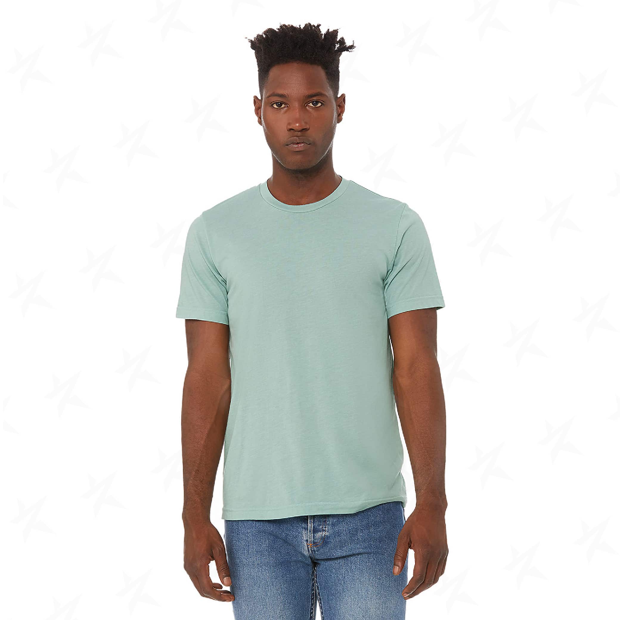 customized-bella-canvas-unisex-triblend-tee-3413c-dusty-blue