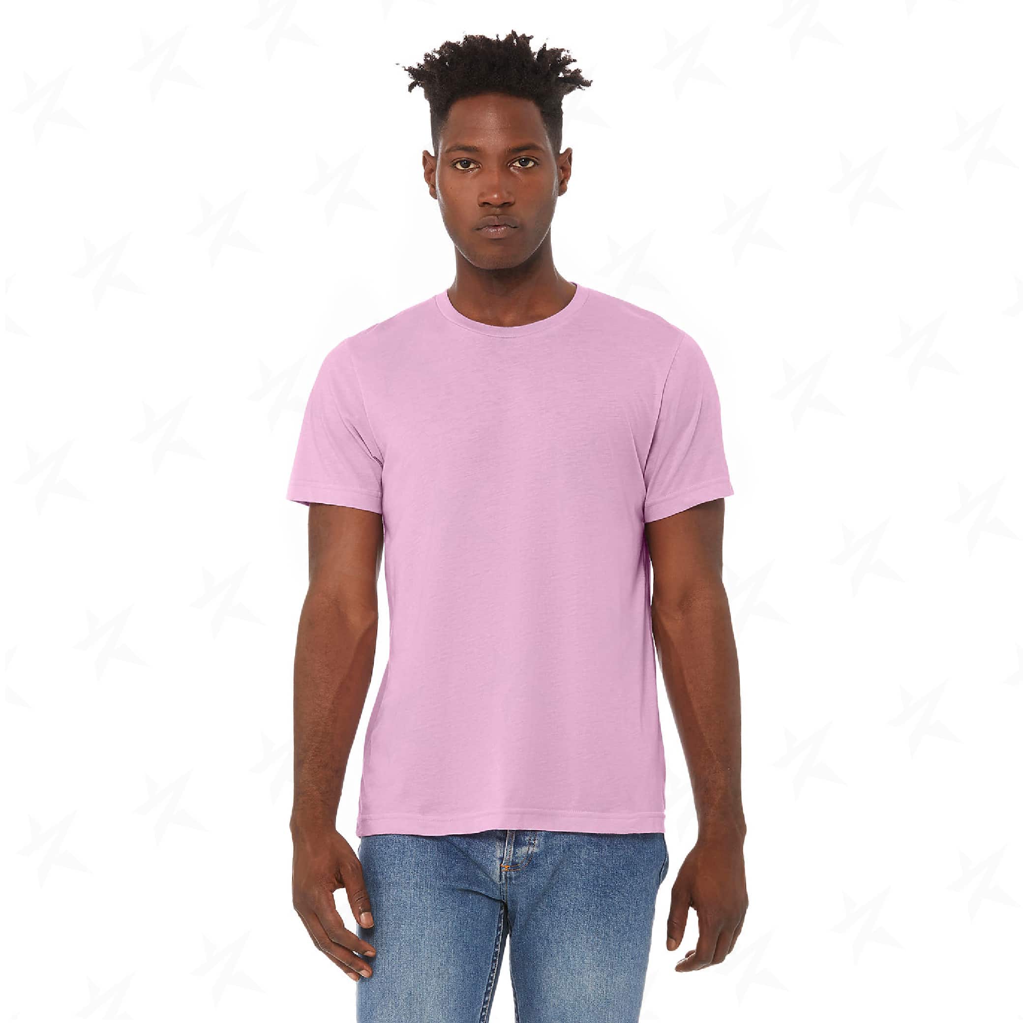customized-bella-canvas-unisex-triblend-tee-3413c-lilac