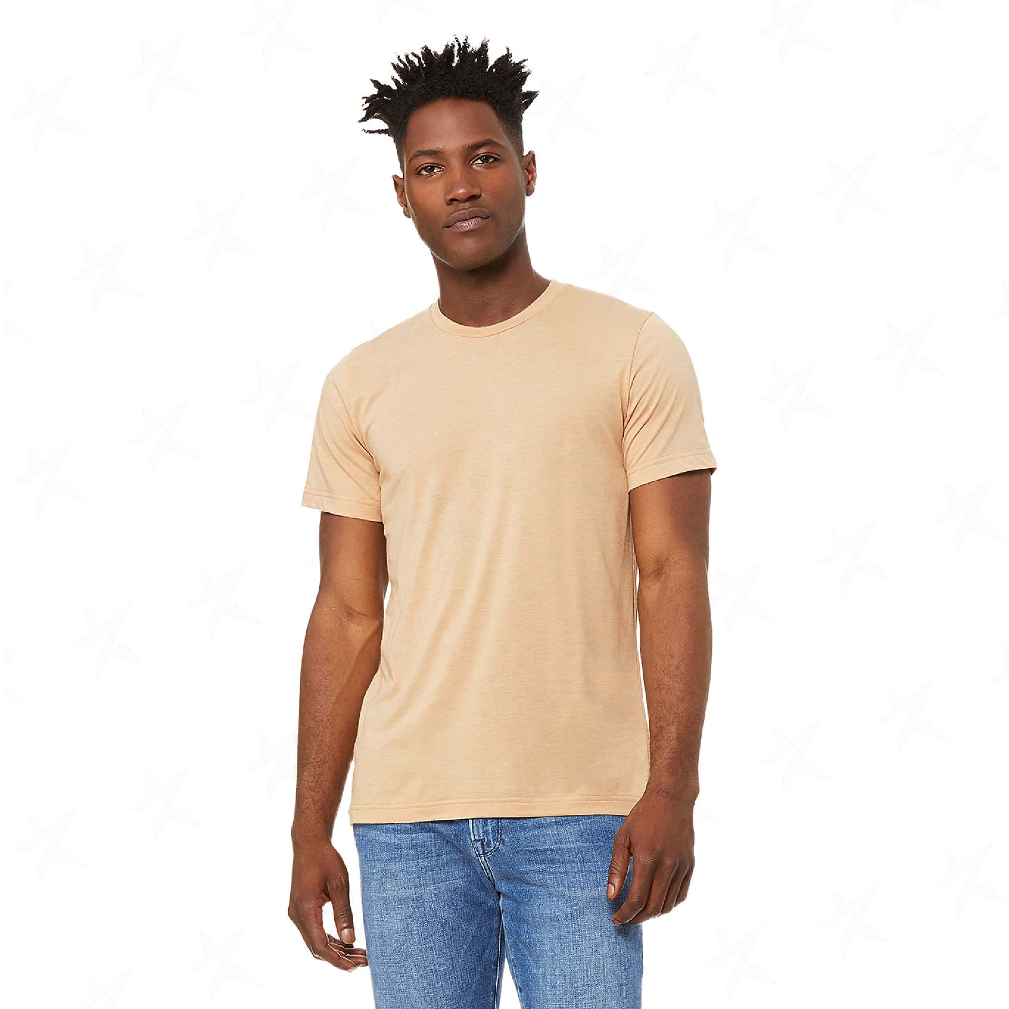 customized-bella-canvas-unisex-triblend-tee-3413c-sand-dune