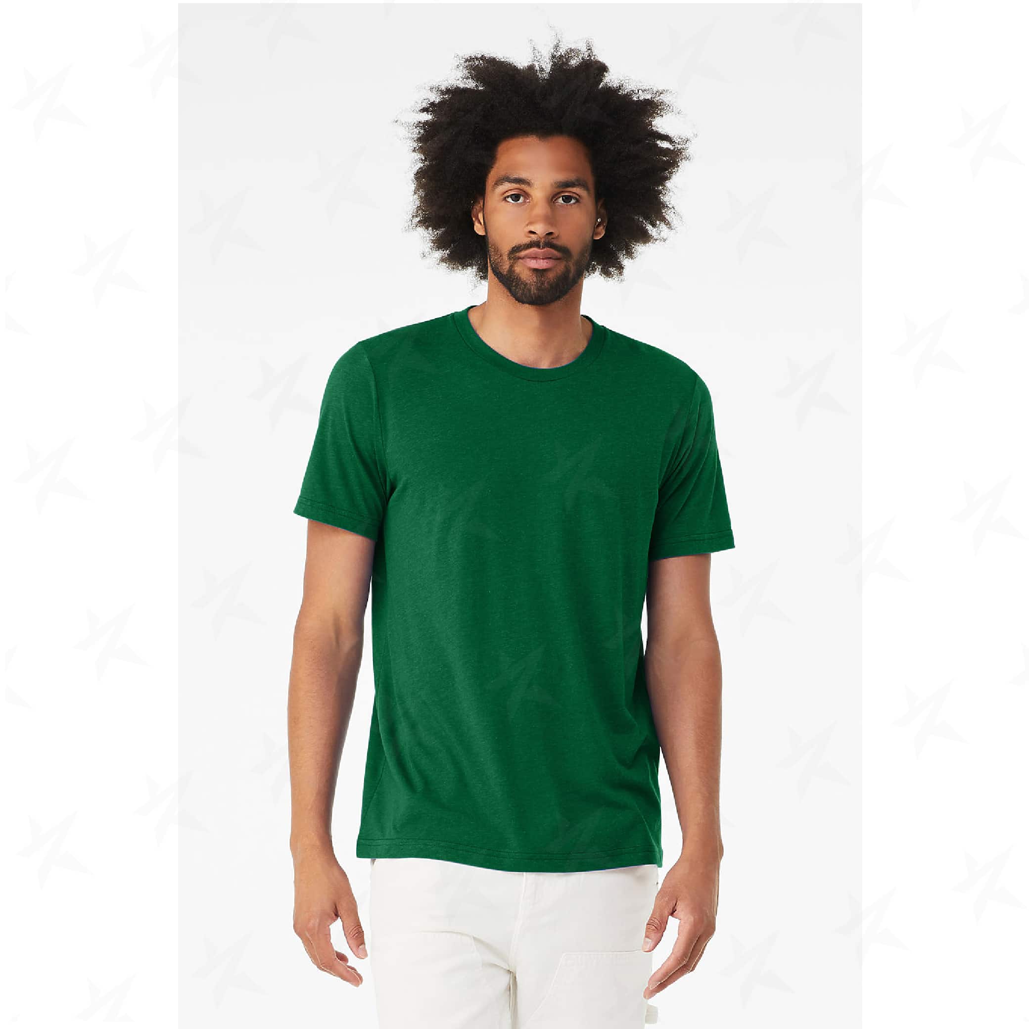 customized-bella-canvas-unisex-triblend-tee-3413c-solid-kelly