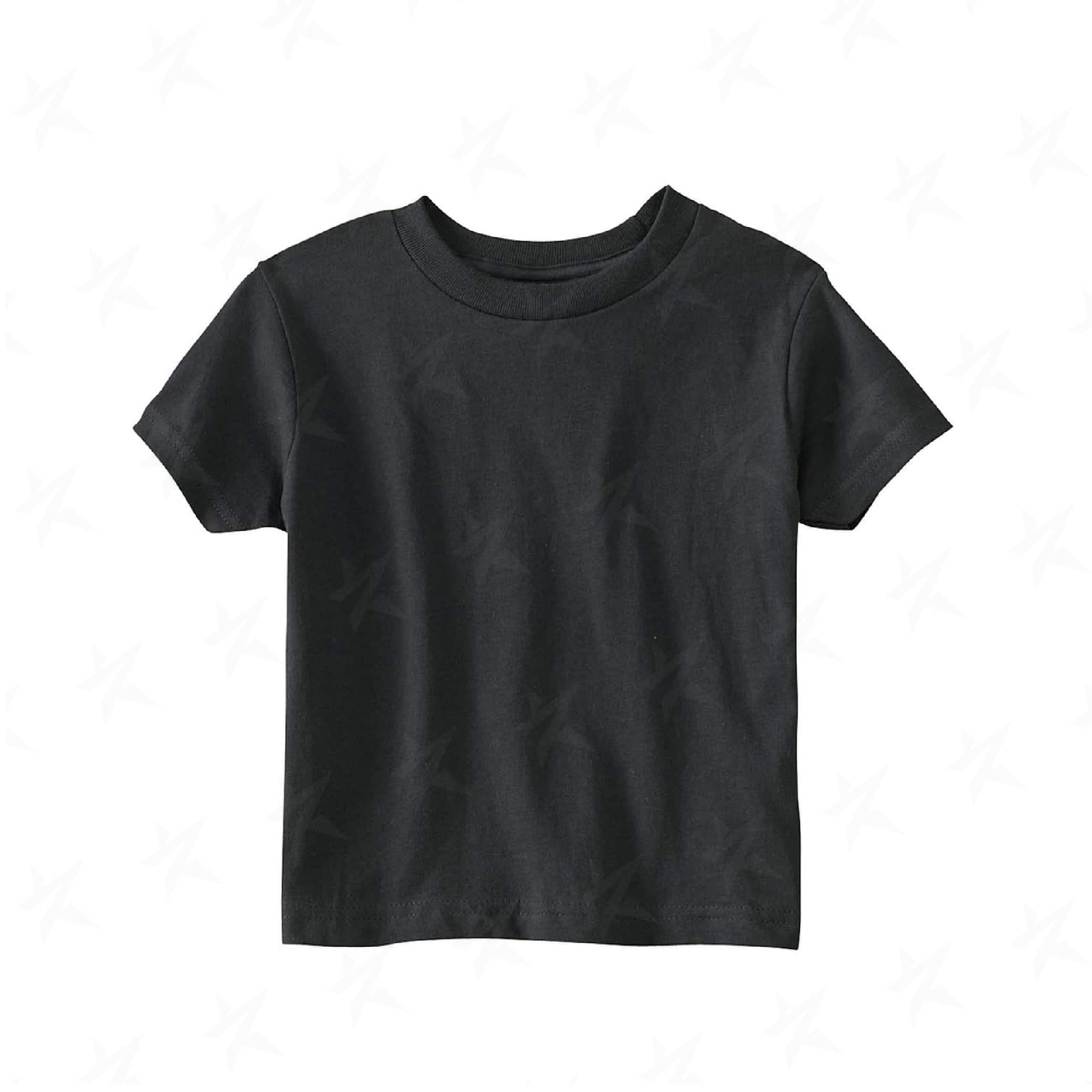 customized-toddler-cotton-jersey-t-shirt-rs3301-black